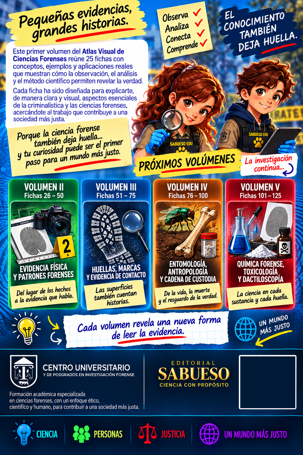 ATLAS VISUAL DE CIENCIAS FORENSES VOL. I