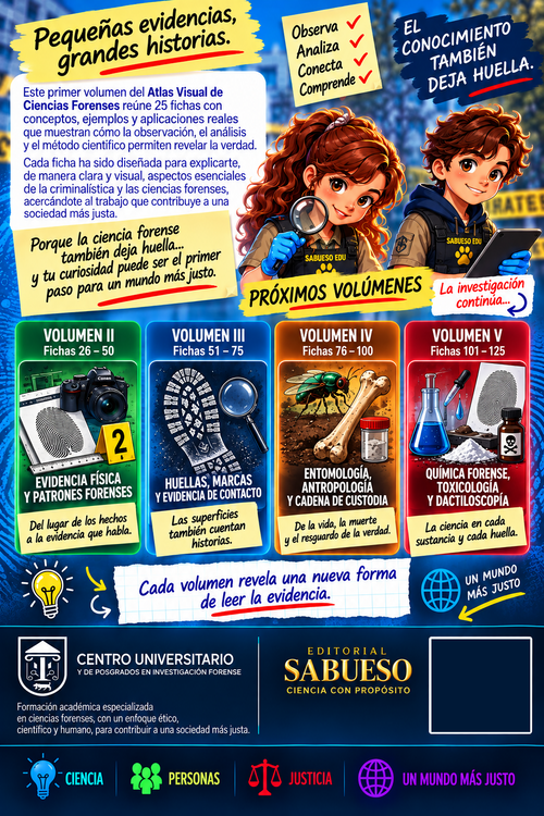 ATLAS VISUAL DE CIENCIAS FORENSES VOL. I