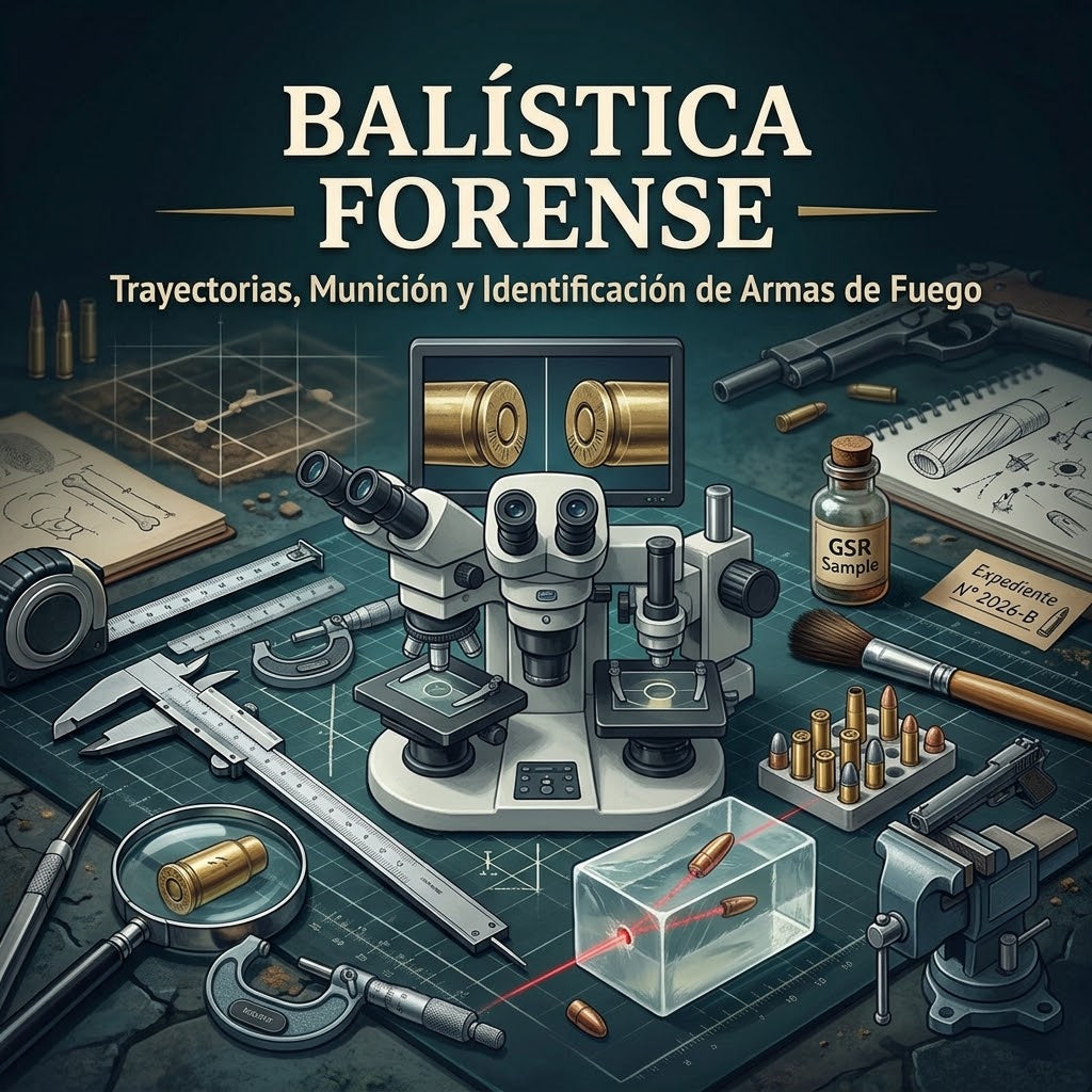Colección Fundamental de Libros de Balística Forense (30 libros digitales)
