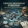 Colección Fundamental de Libros de Biología, ADN, Entomología y genética forense (20 libros digitales)