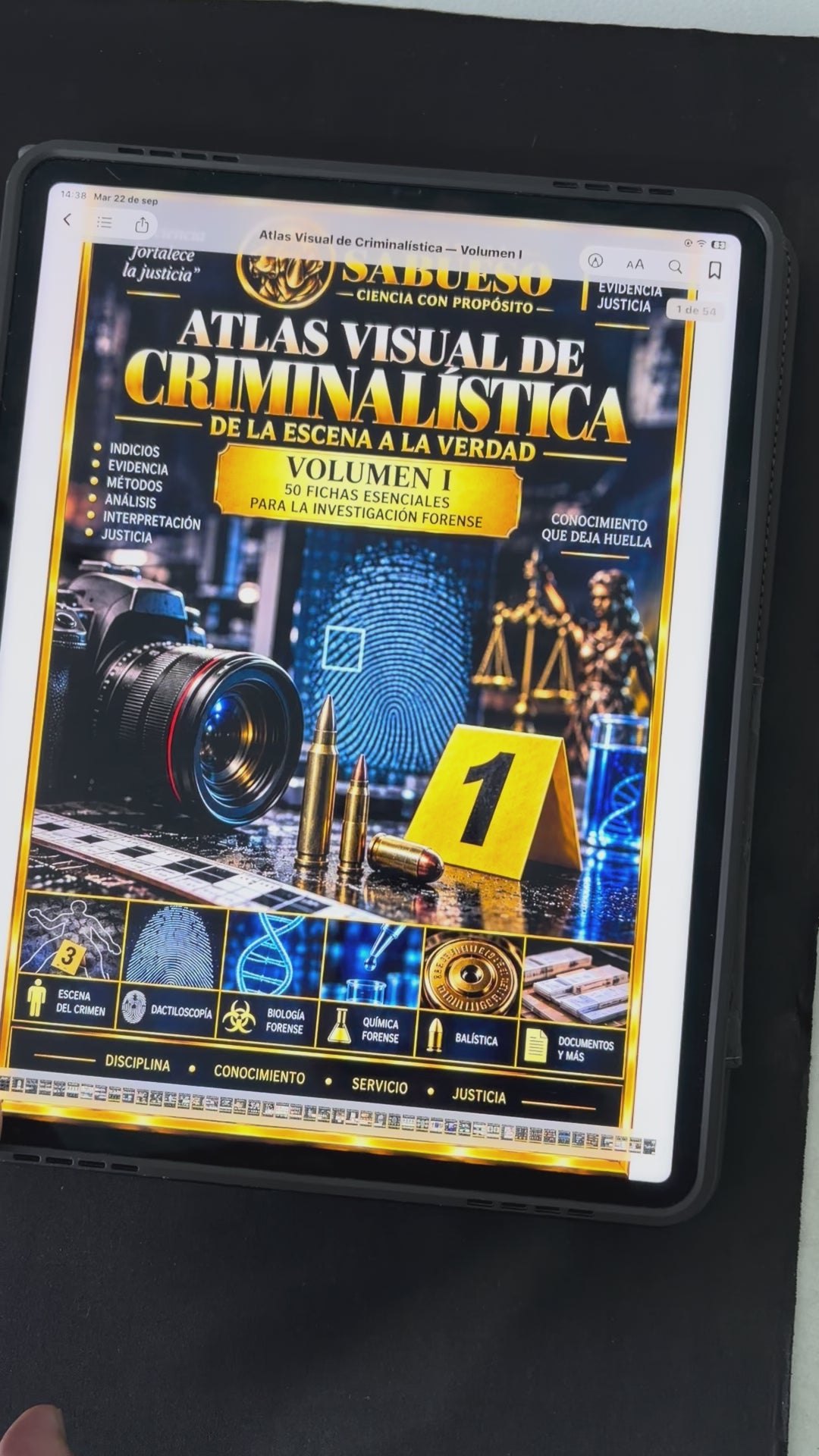Atlas Visual de Criminalística Vol I.